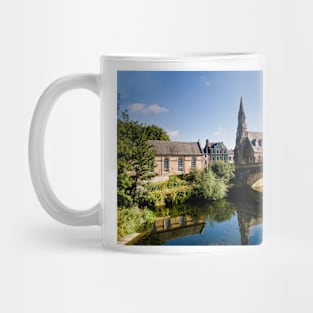 The River Wansbeck at Morpeth in Northumberland. Mug